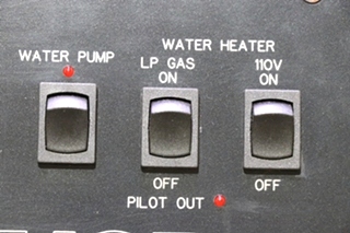 USED RV M1807 THOR MOTOR COACH MONITOR & SWITCH PANEL FOR SALE