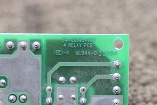USED 73-00845 INTELLITEC 4 RELAY PCB RV PARTS FOR SALE