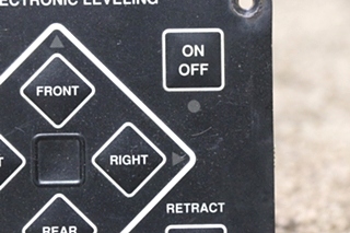 USED POWER GEAR ELECTRONIC LEVELING TOUCH PAD 140-1226 RV/MOTORHOME PARTS FOR SALE
