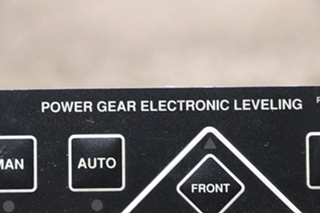 USED POWER GEAR ELECTRONIC LEVELING TOUCH PAD 140-1226 RV/MOTORHOME PARTS FOR SALE