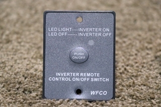 USED MOTORHOME WFCO INVERTER REMOTE CONTROL PANEL FOR SALE