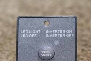 USED MOTORHOME WFCO INVERTER REMOTE CONTROL PANEL FOR SALE
