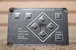 USED MOTORHOME POWER GEAR 140-1226 ELECTRONIC LEVELING TOUCH PAD FOR SALE