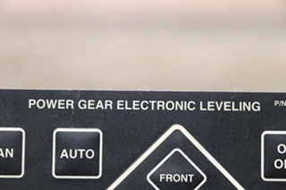 USED RV/MOTORHOME POWER GEAR ELECTRONIC LEVELING TOUCH PAD 500629 FOR SALE