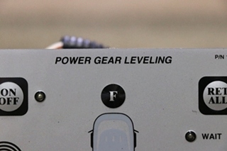 USED POWER GEAR 140-1179 LEVELING TOUCH PAD WITH PIGTAILS MOTORHOME PARTS FOR SALE