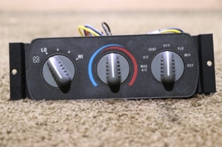 USED MOTORHOME DASH AC CONTROL PANEL FOR SALE