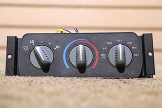 USED MOTORHOME DASH AC CONTROL PANEL FOR SALE