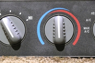 USED MOTORHOME DASH AC CONTROL PANEL FOR SALE