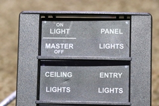 USED RV/MOTORHOME SPYDER CONTROLS SWITCH PANELS 5037129 / 5037130 FOR SALE