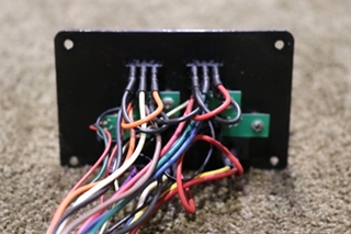 USED F91-0600 KIB BATTERY AND WATER SWITCH PANEL RV PARTS FOR SALE