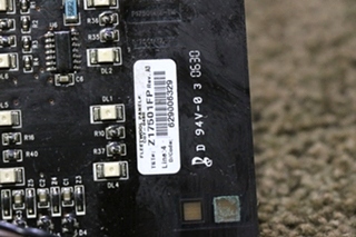 USED RV/MOTORHOME TOUCH SENSOR TANK MONITOR PANEL C07-0450 FOR SALE
