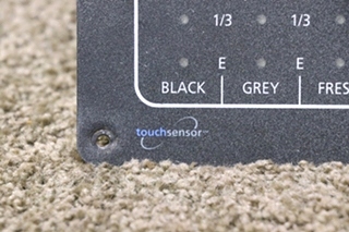 USED RV/MOTORHOME TOUCH SENSOR TANK MONITOR PANEL C07-0450 FOR SALE