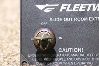 USED FLEETWOOD HWH SLIDE OUT ROOM EXTENSION PANEL RV/MOTORHOME PARTS FOR SALE