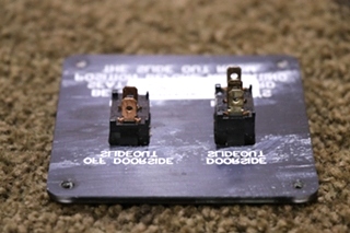 USED RV OFF DOORSIDE & DOORSIDE SLIDE OUT SWITCH PANELS FOR SALE