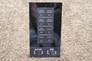 USED SPYDER CONTROLS 5060553 SWITCH PANEL MOTORHOME PARTS FOR SALE