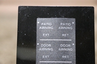 USED SPYDER CONTROLS 5060553 SWITCH PANEL MOTORHOME PARTS FOR SALE