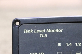 USED HEART 84-2025-02 TANK LEVEL MONITOR TL5 MOTORHOME PARTS FOR SALE