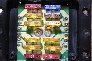USED INTELLITEC 00-00884-000 FUSE PANEL MOTORHOME PARTS FOR SALE