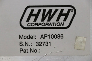 USED HWH LEVELING CONTROL BOX AP10086 RV/MOTORHOME PARTS FOR SALE
