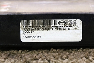USED RV/MOTORHOME MEDALLION DASH DISPLAY PANEL 1539-10501-00 FOR SALE