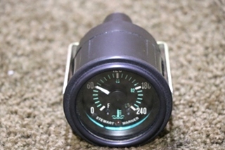 USED RV 0920-NN1-004 WATER TEMP DASH GAUGE FOR SALE