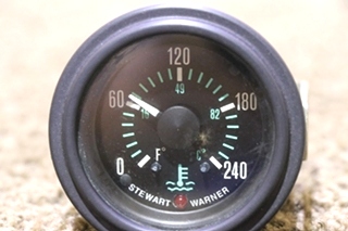 USED RV 0920-NN1-004 WATER TEMP DASH GAUGE FOR SALE