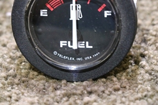 USED 10151 TELEFLEX FUEL DASH GAUGE RV PARTS FOR SALE