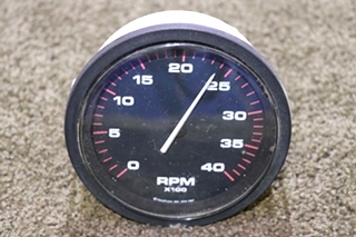 USED TELEFLEX TACHOMETER DASH GAUGE RV/MOTORHOME PARTS FOR SALE