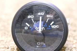 USED MOTORHOME OIL PRESS DASH GAUGE FOR SALE