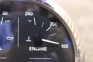 USED MOTORHOME FREIGHTLINER 4 IN 1 W22-00013-002 OIL / ENGINE / FRONT / REAR DASH GAUGE FOR SALE