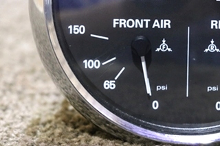 USED MOTORHOME FREIGHTLINER 4 IN 1 W22-00013-002 OIL / ENGINE / FRONT / REAR DASH GAUGE FOR SALE