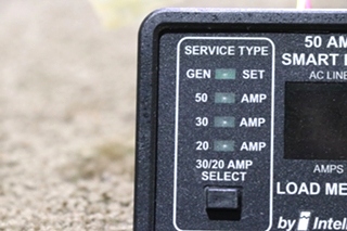 USED RV 00-00903-150 INTELLLITEC 50 AMP SMART EMS DISPLAY PANEL FOR SALE