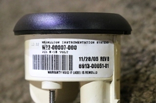 USED MOTORHOME FREIGHTLINER W22-00007-000 VOLT DASH GAUGE FOR SALE
