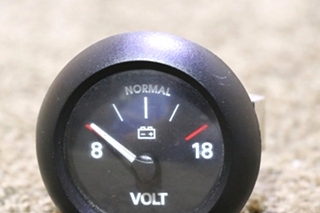 USED MOTORHOME FREIGHTLINER W22-00007-000 VOLT DASH GAUGE FOR SALE