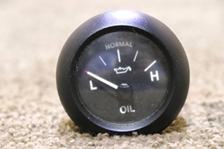 USED RV/MOTORHOME FREIGHTLINER OIL DASH GAUGE W22-00005-000 FOR SALE