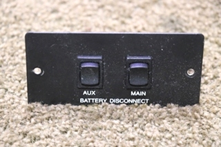 USED BATTERY DISCONNECT L9224 SWITCH PANEL MOTORHOME PARTS FOR SALE