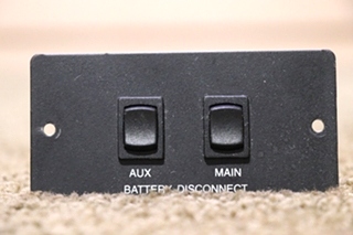 USED BATTERY DISCONNECT L9224 SWITCH PANEL MOTORHOME PARTS FOR SALE