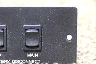 USED BATTERY DISCONNECT L9224 SWITCH PANEL MOTORHOME PARTS FOR SALE