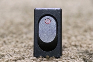 USED RV/MOTORHOME BLACK WITH RED LIGHT ROCKER SWITCH 0852-4311 FOR SALE