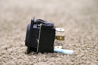 USED 0852-0193 BLACK ROCKER SWITCH RV PARTS FOR SALE