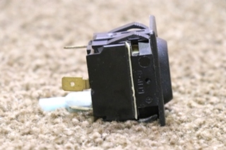 USED 0852-0193 BLACK ROCKER SWITCH RV PARTS FOR SALE