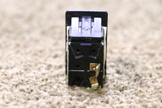 USED BLACK 0852-0113 ROCKER SWITCH MOTORHOME PARTS FOR SALE