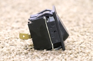 USED BLACK 0852-0113 ROCKER SWITCH MOTORHOME PARTS FOR SALE