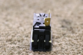 USED RV 0852-0113 BLACK ROCKER SWITCH FOR SALE