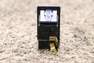 USED RV/MOTORHOME BLACK ROCKER SWITCH FOR SALE