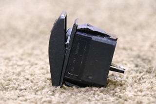 USED RV BLACK ROCKER SWITCH FOR SALE