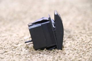 USED RV/MOTORHOME BLACK ROCKER SWITCH FOR SALE