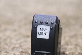 USED RV/MOTORHOME MAP LIGHT DASH SWITCH V1D1 FOR SALE