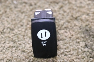 USED MOTORHOME UP / DOWN EXT TV V2D1 DASH SWITCH FOR SALE