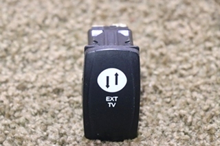 USED RV/MOTORHOME UP / DOWN EXT TV DASH SWITCH V8D1 FOR SALE